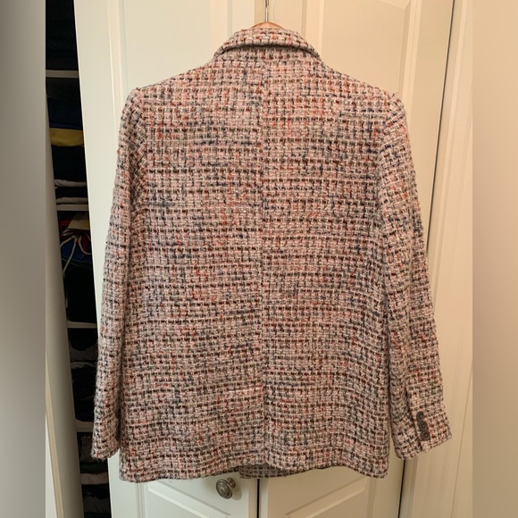 Anine Bing Diana Tweed Blazer Lavender Size Small NEW RARE - Picture 10 of 16